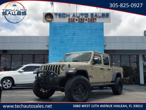 2020 Jeep Gladiator for sale at Tech Auto Sales in Hialeah FL