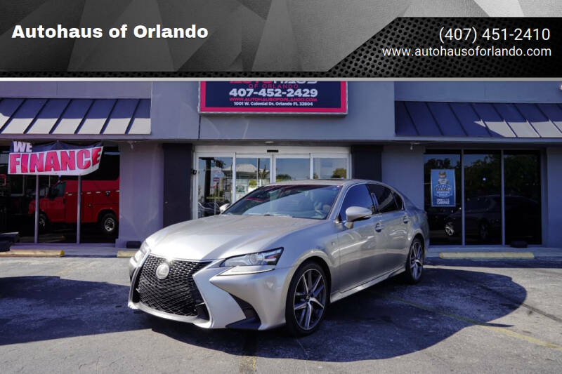 2016 Lexus GS 350 for sale at Autohaus of Orlando in Orlando FL