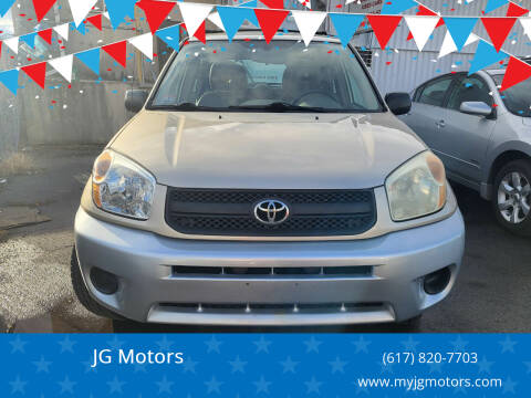 2004 Toyota RAV4 for sale at JG Motors in Worcester MA