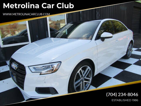 2020 Audi A3 for sale at Metrolina Car Club in Stallings NC