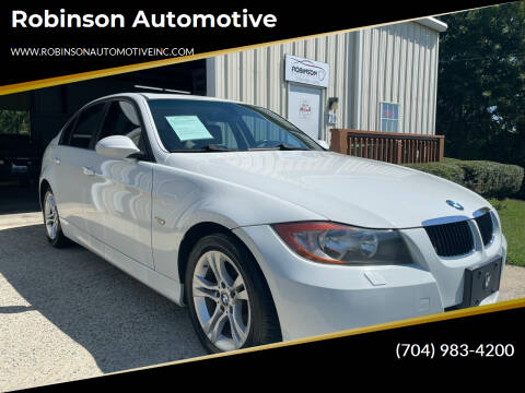 2008 BMW 3 Series for sale at Robinson Automotive in Albemarle NC