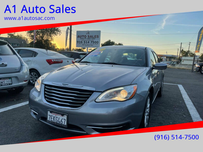 2014 Chrysler 200 for sale at A1 Auto Sales in Sacramento CA