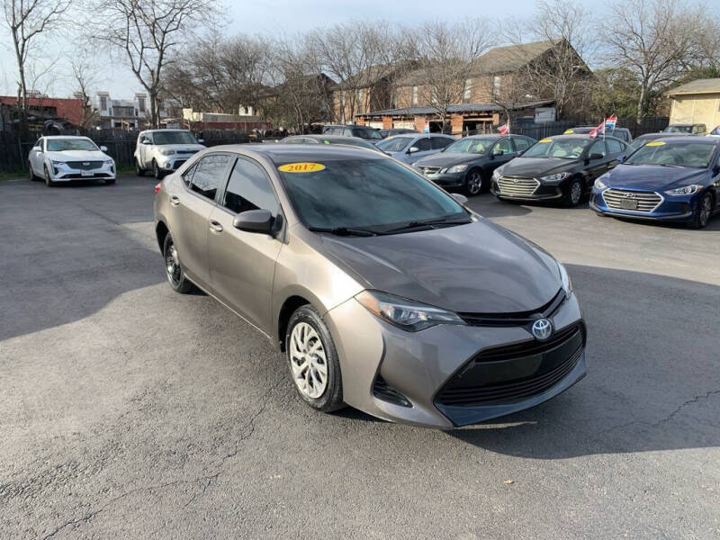 2017 Toyota Corolla for sale at Auto Solution in San Antonio TX