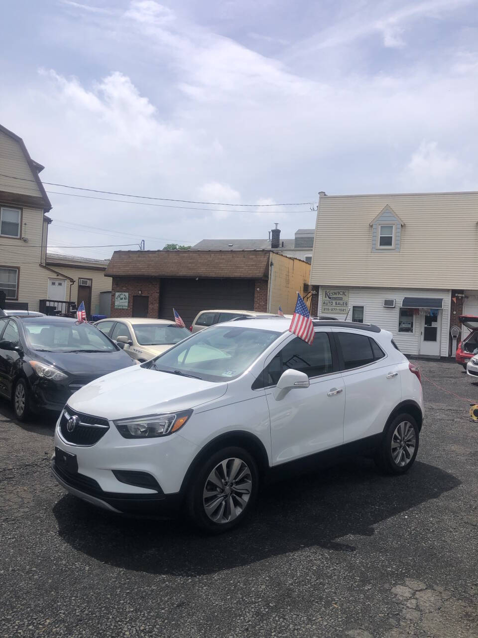 White 2017 Buick Encore Preferred Preferred 4dr Crossover 1