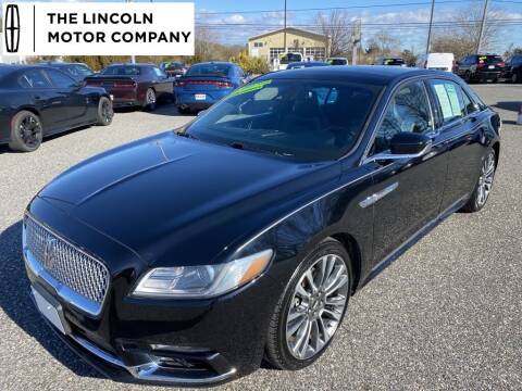 2018 Lincoln Continental for sale at Kindle Auto Plaza in Cape May Court House NJ