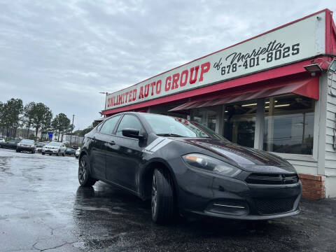 2015 Dodge Dart for sale at Unlimited Auto Group of Marietta in Marietta GA