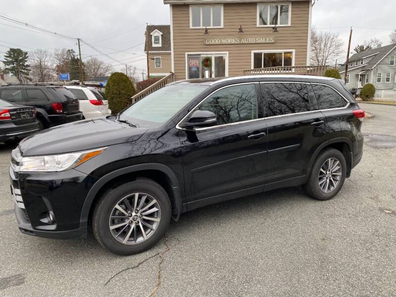 2019 Toyota Highlander for sale at Good Works Auto Sales INC in Ashland MA
