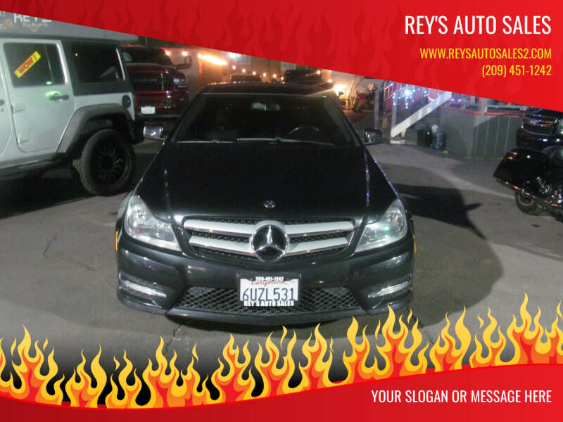 2012 Mercedes-Benz C-Class for sale at Rey's Auto Sales in Stockton CA