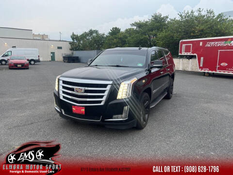 2016 Cadillac Escalade ESV for sale at Elmora Motor Sport in Elizabeth NJ