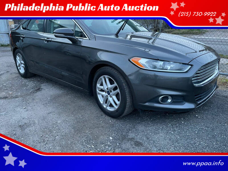 2016 Ford Fusion for sale at Philadelphia Public Auto Auction in Philadelphia PA