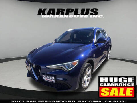 2018 Alfa Romeo Stelvio for sale at Karplus Warehouse in Pacoima CA