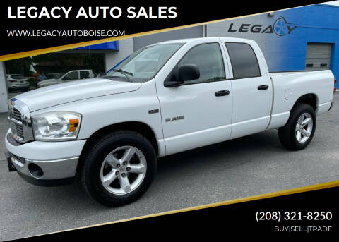 2008 Dodge Ram Pickup 1500 for sale at LEGACY AUTO SALES in Boise ID