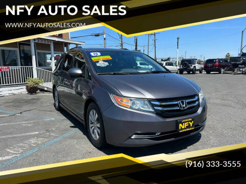 2015 Honda Odyssey for sale at NFY AUTO SALES in Sacramento CA