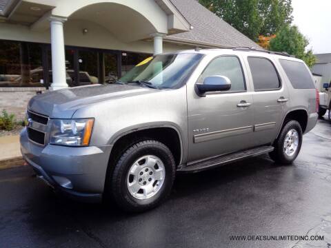 2012 Chevrolet Tahoe for sale at DEALS UNLIMITED INC in Portage MI