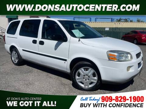 2008 Chevrolet Uplander for sale at Dons Auto Center in Fontana CA