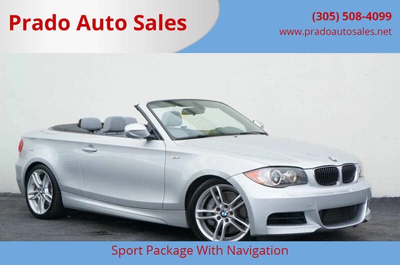 2011 BMW 1 Series for sale at Prado Auto Sales in Miami FL