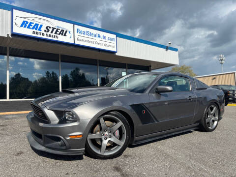 2014 Ford Mustang for sale at Real Steal Auto Sales & Repair Inc in Gastonia NC