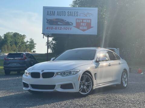 2015 BMW 4 Series for sale at A&M Auto Sales in Edgewood MD