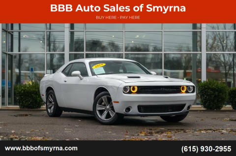 2019 Dodge Challenger for sale at BBB Auto Sales of Smyrna in Smyrna TN