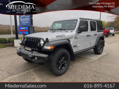 2022 Jeep Wrangler Unlimited for sale at Miedema Auto Sales in Allendale MI