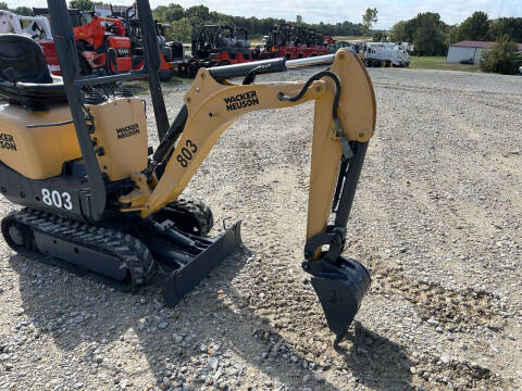 2014 Wacker Neuson 803 Micro Excavator