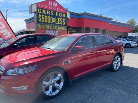 2010 Ford Taurus for sale at HW Auto Wholesale in Norfolk VA