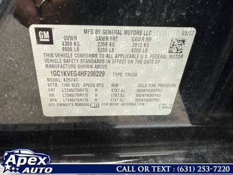 2017 Chevrolet Silverado 2500HD