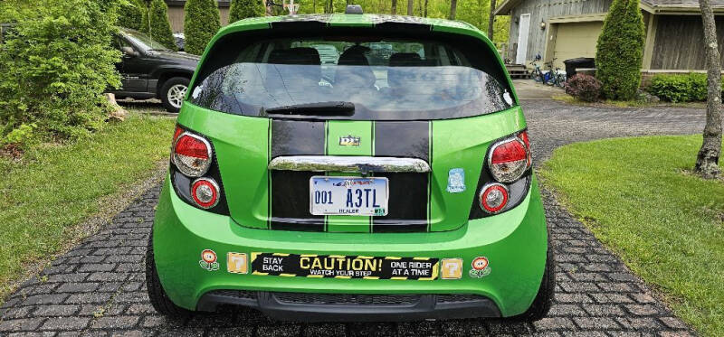 2015 Chevrolet Sonic RS Manual