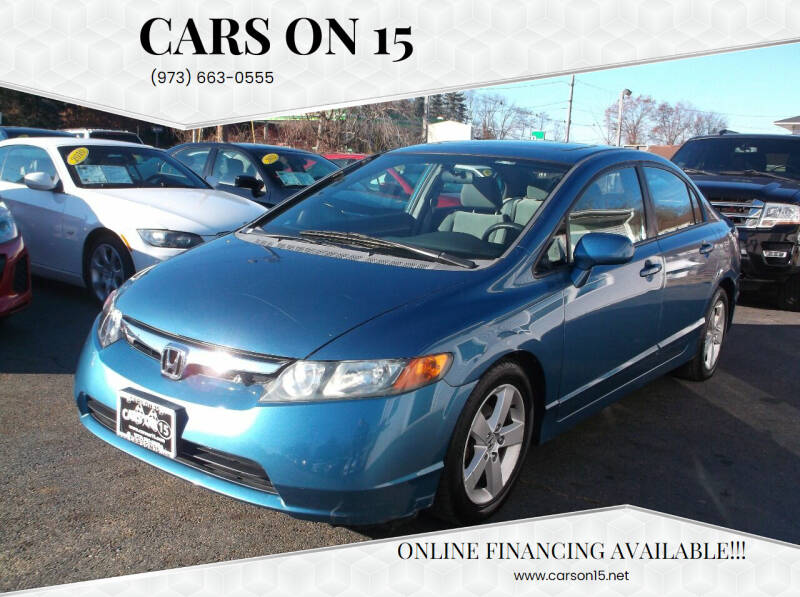 2008 Honda Civic for sale at Cars On 15 in Lake Hopatcong NJ