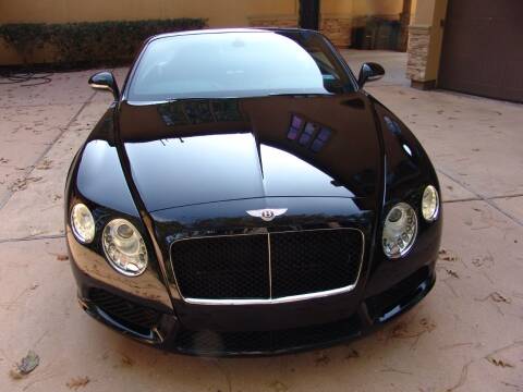2014 Bentley Continental for sale at COLLECTOR MOTORS in Houston TX