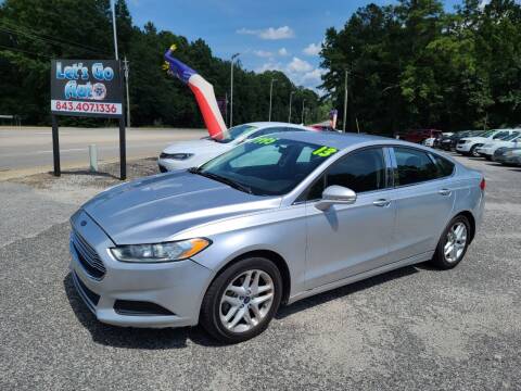 2013 Ford Fusion for sale at Let's Go Auto in Florence SC