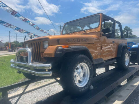 1991 Jeep Wrangler for sale at R & J Auto Sales in Ardmore AL