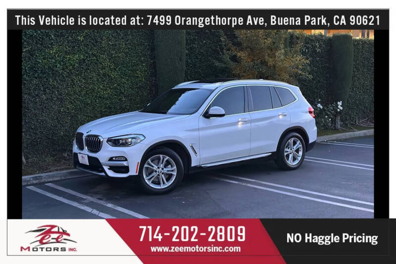 2019 BMW X3 sDrive30i