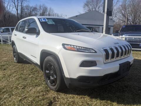 2014 Jeep Cherokee for sale at GREAT DEALS ON WHEELS in Michigan City IN