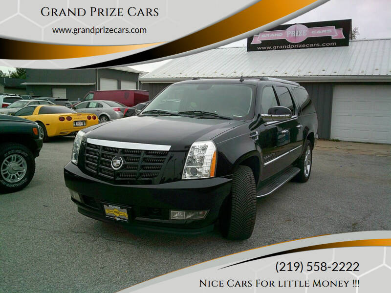 2011 Cadillac Escalade ESV for sale at Grand Prize Cars in Cedar Lake IN