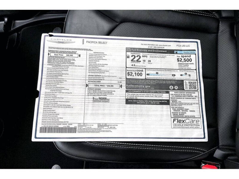2027 Chrysler Pacifica Select