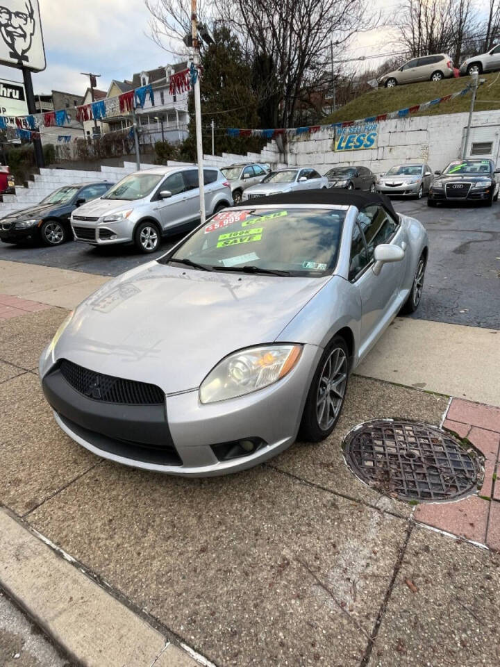 2012 Mitsubishi Eclipse Spyder for sale at High Level Auto Sales INC in Homestead, PA