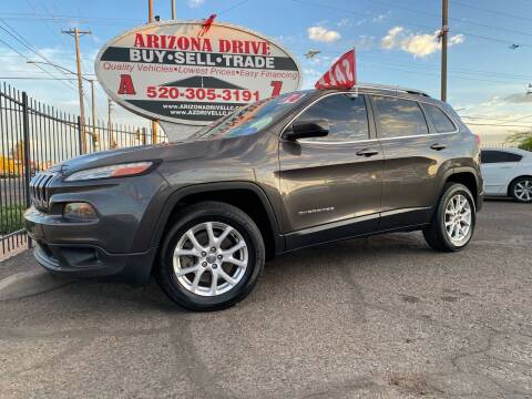 2014 Jeep Cherokee for sale at Arizona Drive LLC in Tucson AZ