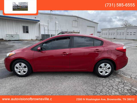 2016 Kia Forte for sale at Auto Vision Inc. in Brownsville TN