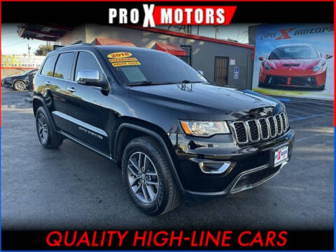 2018 Jeep Grand Cherokee for sale at Pro X Motors in South Gate CA