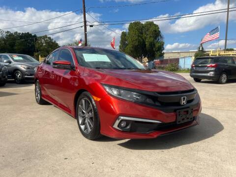 2019 Honda Civic for sale at Fiesta Auto Finance in Houston TX