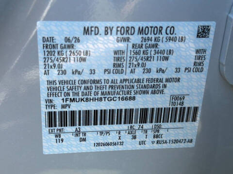 2026 Ford Explorer Platinum