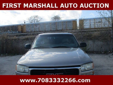 2001 GMC Yukon for sale at First Marshall Auto Auction in Harvey IL