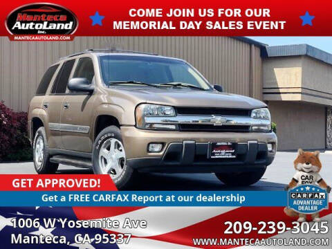 2002 Chevrolet TrailBlazer for sale at Manteca Auto Land in Manteca CA