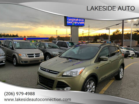 2013 Ford Escape for sale at Lakeside Auto in Lynnwood WA