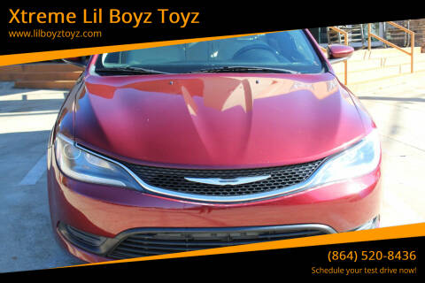 2015 Chrysler 200 for sale at Xtreme Lil Boyz Toyz in Greenville SC