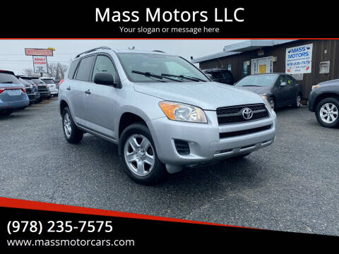 2010 Toyota RAV4 for sale at Mass Motors LLC in Worcester MA