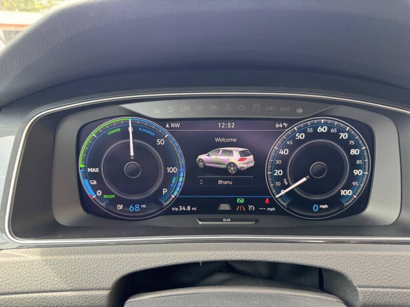 2019 Volkswagen e-Golf SEL Premium