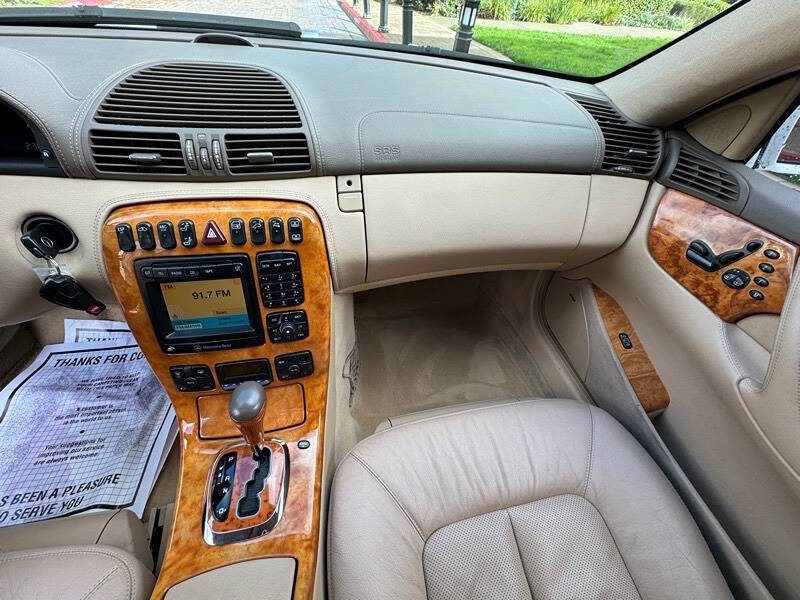 2002 Mercedes-Benz CL-Class CL 500