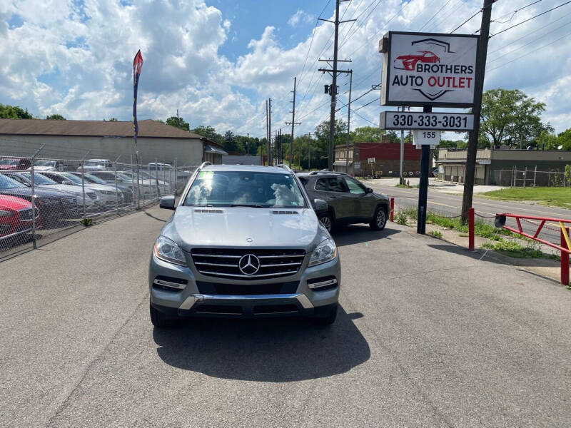 2012 Mercedes-Benz M-Class for sale at Brothers Auto Group in Youngstown OH